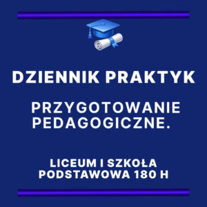 Dziennik praktyk przygotowanie pedagogiczne